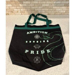 Universal‎ Studios Wizarding World of Harry Potter Slytherin zip Tote Bag